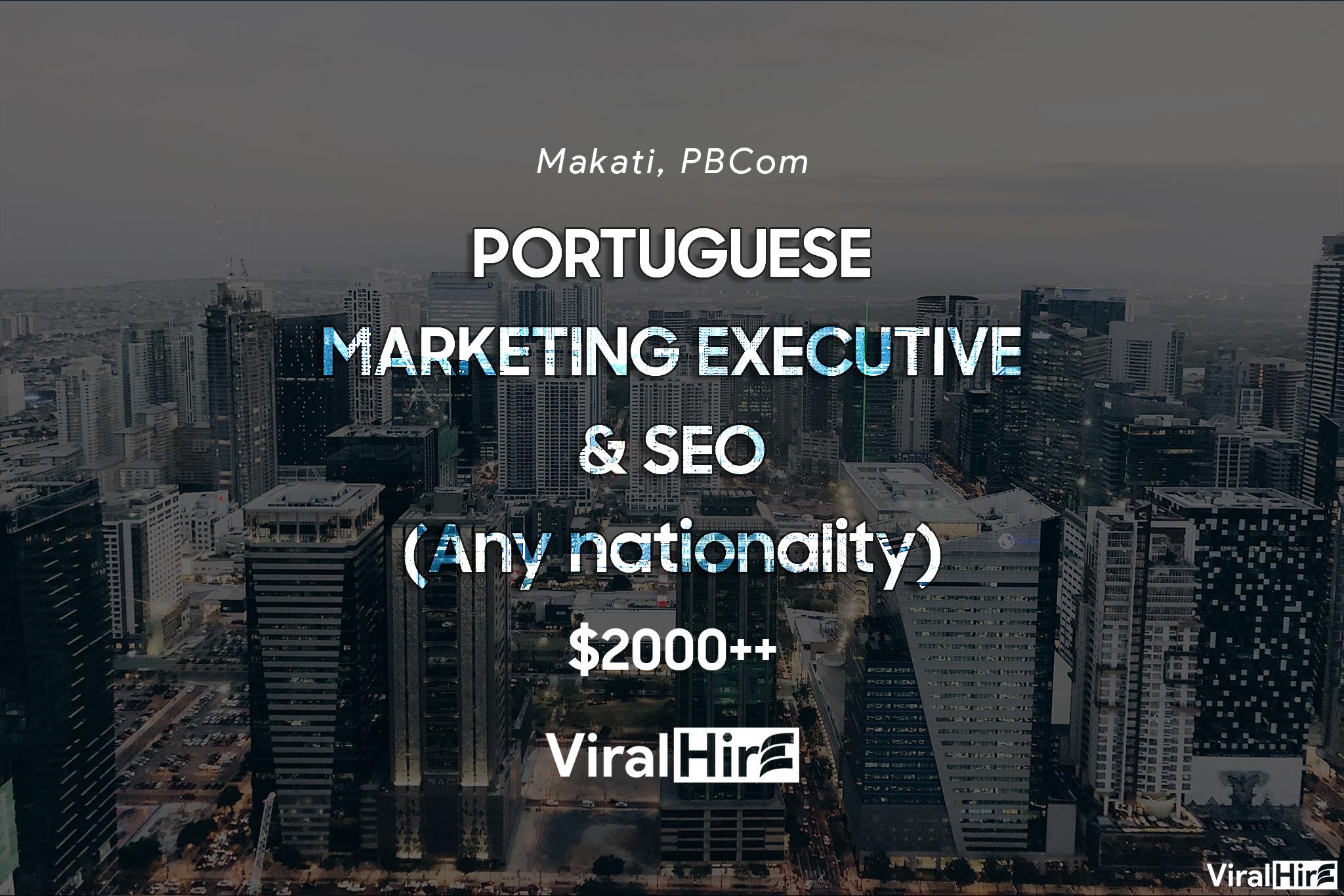 Makati PBcom Jobs: SEO any Nation, Portuguese Marketer