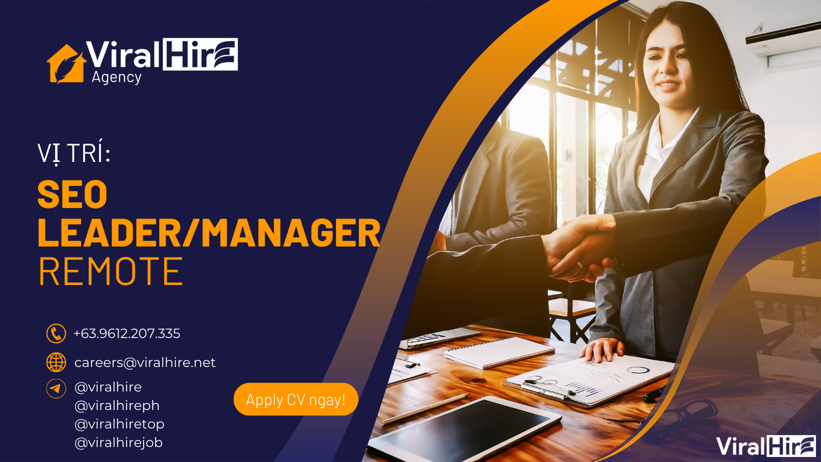 SEO Leader/Manager | Vietnamese Remote Jobs | Việc Làm Tại Nhà Lương Cao